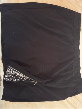 Chico's Zenergy Black Skirt - Classic Solid Black